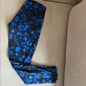 Lululemon floral highrise wunder under